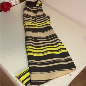 Midi striped dress